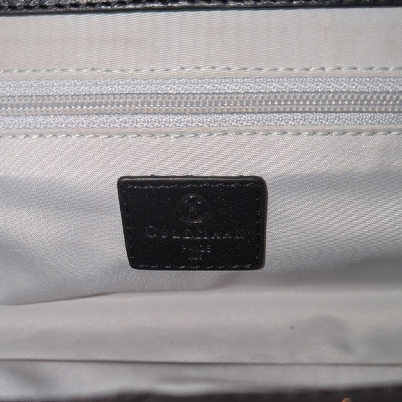 Vintage COLE HAAN Black LEATHER Clutch